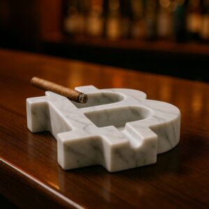 B-ASH Marble Cigar ashtray